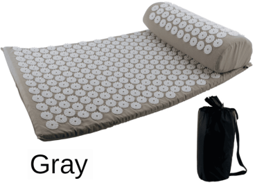 Yoga Massage Mat Acupressure Relieve Stress Back Cushion Massage Yoga Mat Back Pain Relief Needle Pad With Pillow (Ships From: China, Color: Grey) Yoga Massage Mat Acupressure Relieve Stress Back Cushion Massage Yoga Mat Back Pain Relief Needle Pad With Pillow (Ships From: China, Color: Grey)